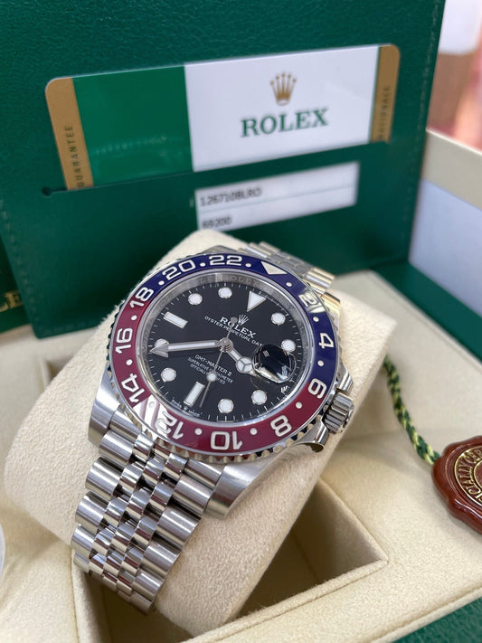 GMT-Master II Pepsi Blue Red Steel