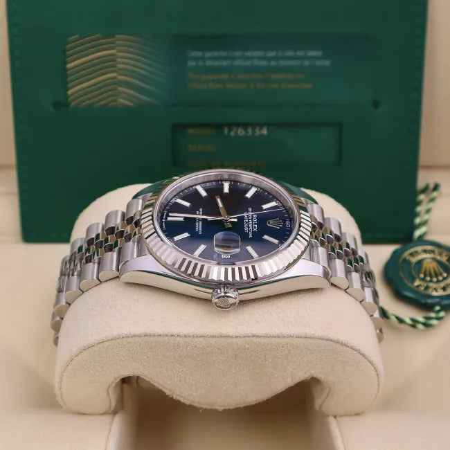 Datejust Blue Stick Dial Oyster