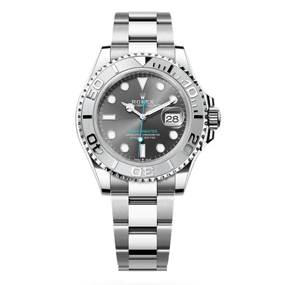 Yacht-Master Platinum Rhodium Dial Oyster Steel