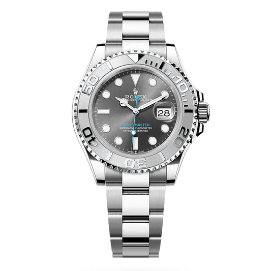 Yacht-Master Platinum Rhodium Dial Oyster Steel