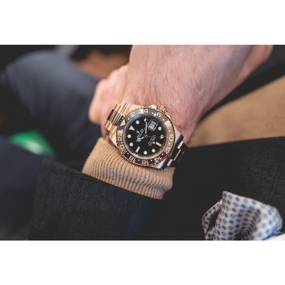 GMT-Master II Rootbeer Everose Gold Oyster