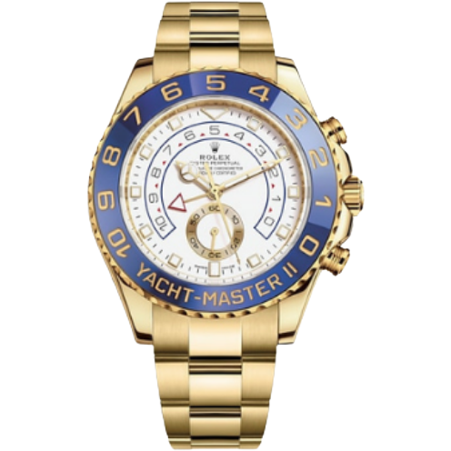 Yacht-Master II Yellow Gold White Dial 44mm