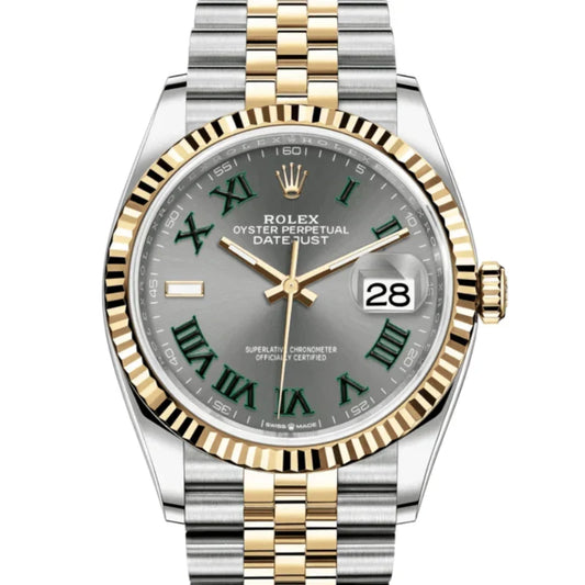 Datejust Slate Dial Steel 36mm