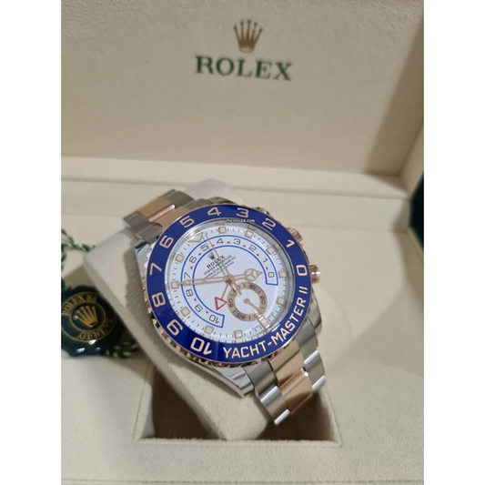 Yacht-Master II White Dial Steel 44mm