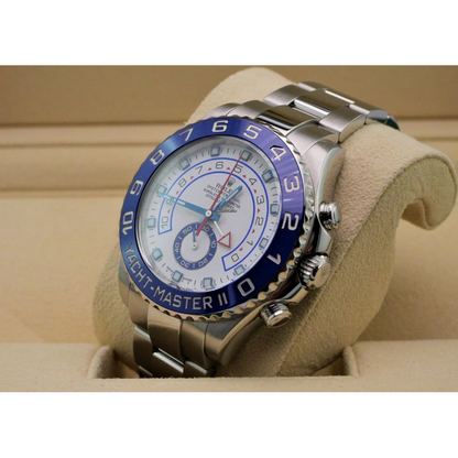 Yacht-Master II White Dial Steel 44mm — Edition II