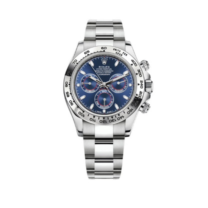 Daytona White Gold Blue Dial Ref. 116509