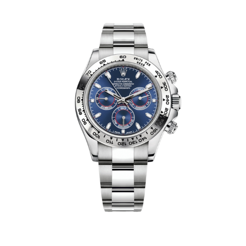Daytona White Gold Blue Dial Ref. 116509