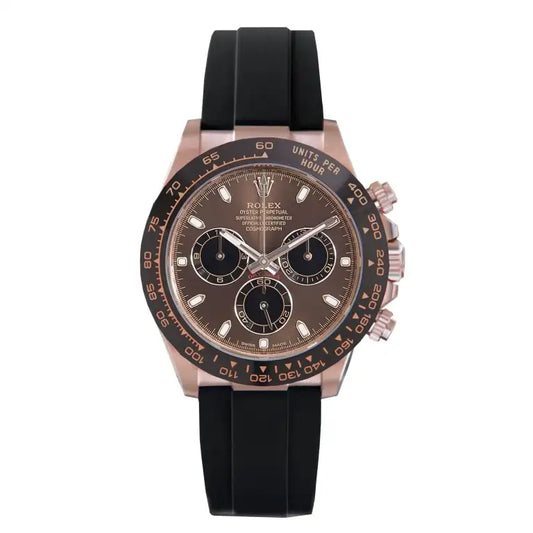 Daytona Rose Gold Chocolate Dial Black Ceramic Bezel