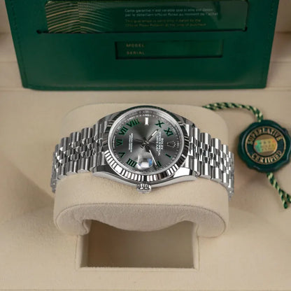 Datejust Wimbledon Dial Jubilee Steel