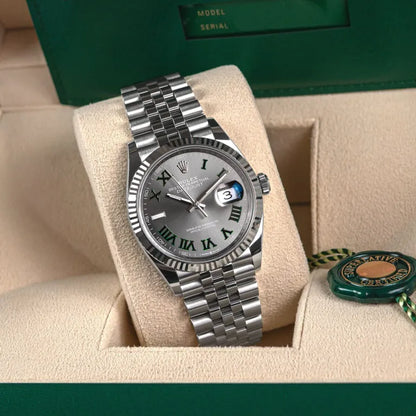 Datejust Wimbledon Dial Jubilee Steel