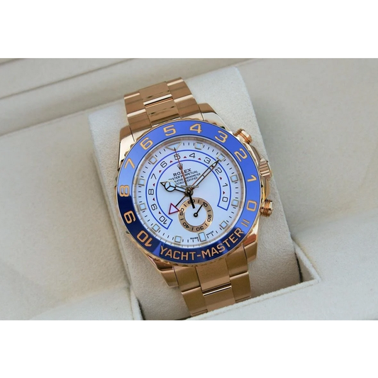 Yacht-Master II Yellow Gold White Dial 44mm