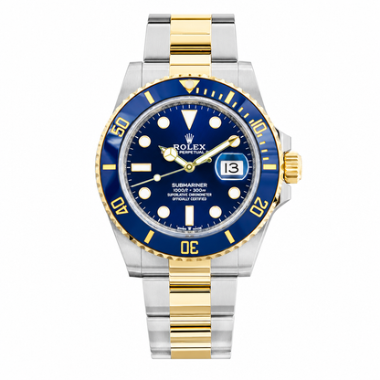 Submariner Date Two Tone Blue Dial 41mm