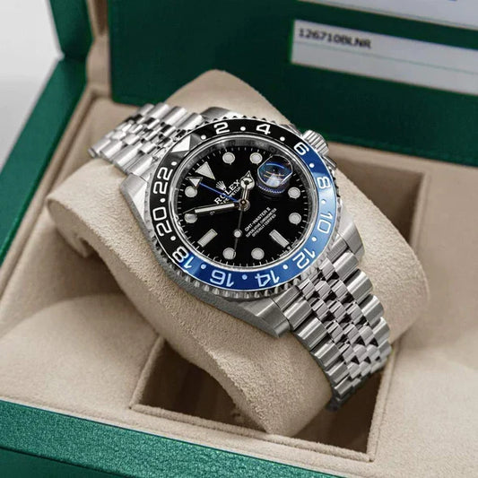 GMT-Master II Batman Black Blue Ceramic
