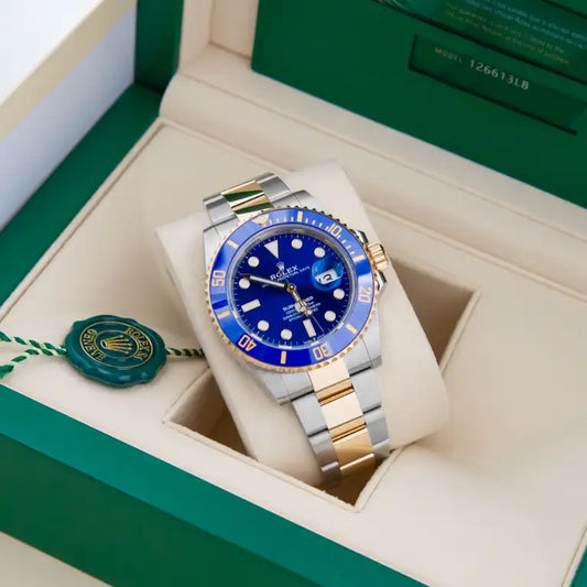 Submariner Date Two Tone Blue Dial 41mm